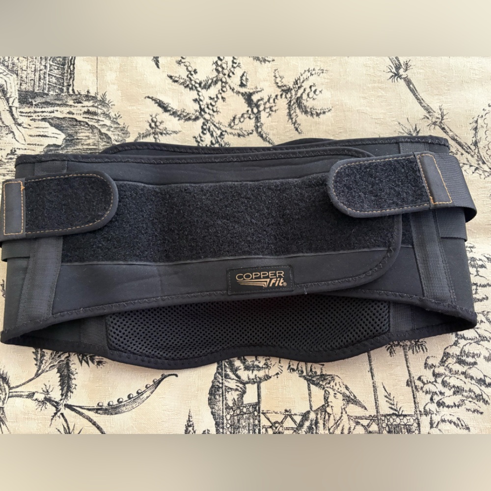 Copper Fit Lumbar Back Support
